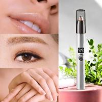 Caneta Depiladora Aparadora Facial Elétrico Portátil - Branc - 5