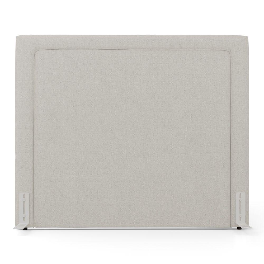 Cabeceira Cama Box Casal Padrão Alba 140cm Com Frame Linho Bege - Desk Design - 7