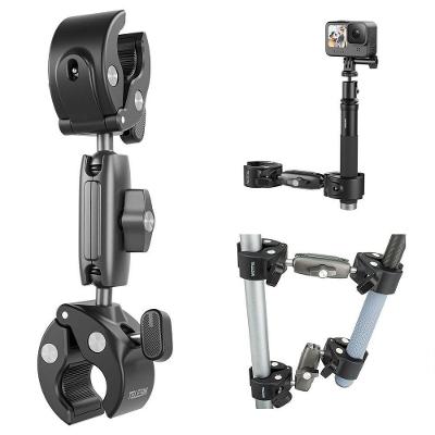 Garra Dupla Articulável 360° Em Alumínio - Telesin