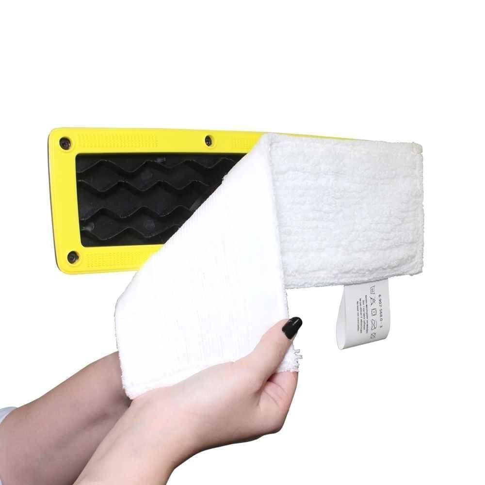 Kit 5 Panos De Algodão Para Limpadoras A Vapor Karcher - 4