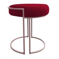 Kit 02 Puffs Love Suede Base Rosê Vermelho - 2