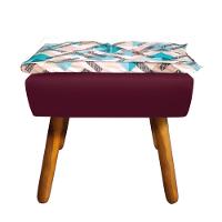 Kit 1 Namoradeira 2 Poltronas E 2 Puffs Opala Composê Suede - 3