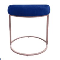 Kit 02 Puffs Love Suede Base Rosê Azul Royal - 5