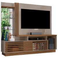 Estante Home Tv 60 Polegadas 200 Cm Frizz Plus Madetec Fend Naturale - 1