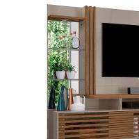 Estante Home Tv 60 Polegadas 200 Cm Frizz Plus Madetec Fend Naturale