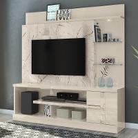Estante Home Tv 55 Polegadas 2 Portas 181 Cm Alan Madetec Calacata Off White - 2