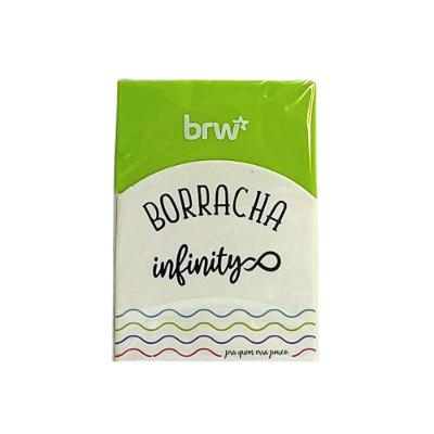 Borracha Grande Colorida Infinity Brw Verde