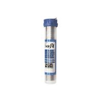 Solda Azul Fina T.25gr 1,0mm C/resina Em Tubete Solda Soft - 1