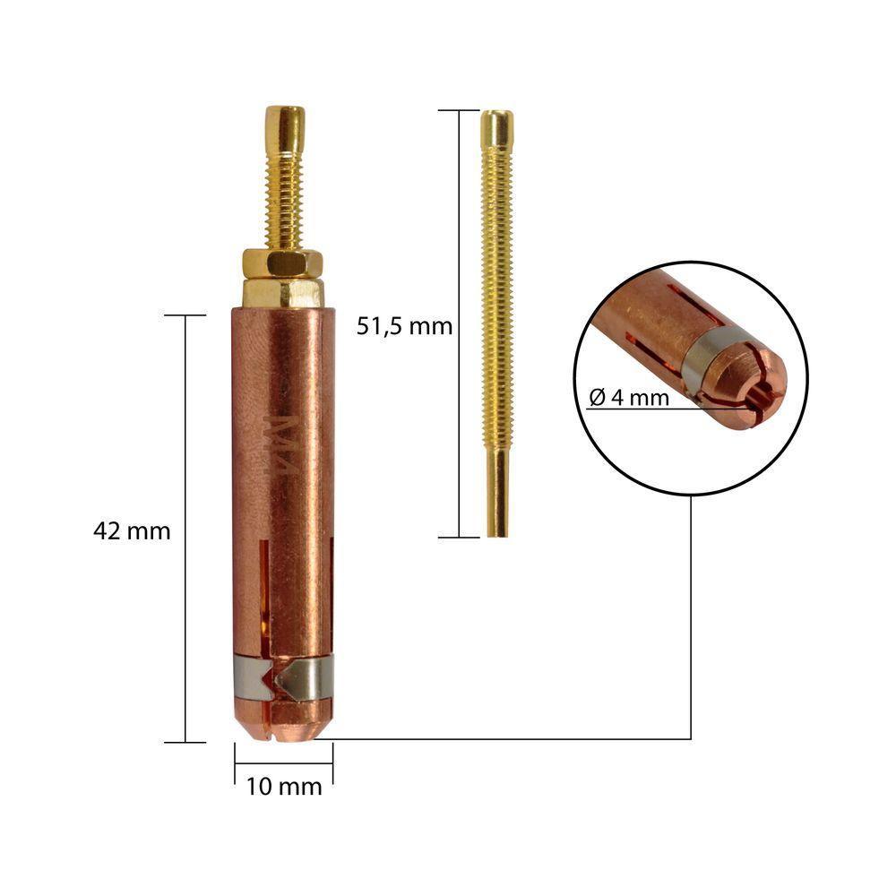 Kit 02 Pinças Para Pistola De Solda Capacitiva M4 - 2