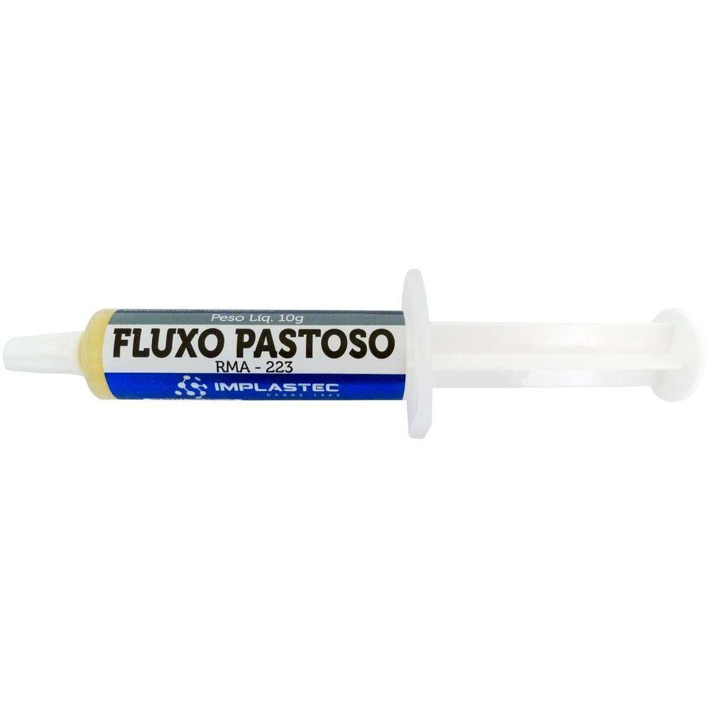 Fluxo De Solda Pastoso Seringa 10g - 1
