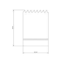 Serra Copo Bi-metálica 121 Mm 4.3/4" Tramontina Com Dentes Em Aço Rápido Hss Tramontina - 2