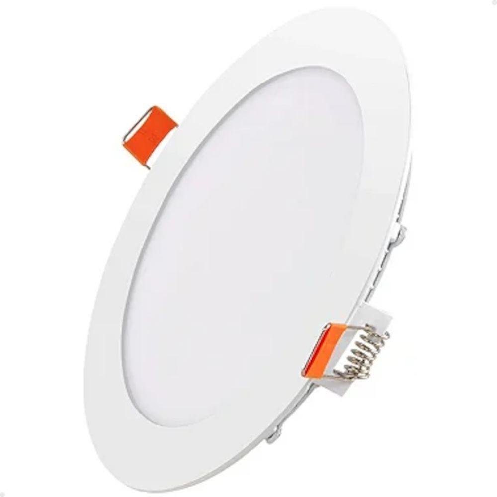 Luminária Plafon Painel Led Redondo 17cm 12w 6500k Lorben - 1
