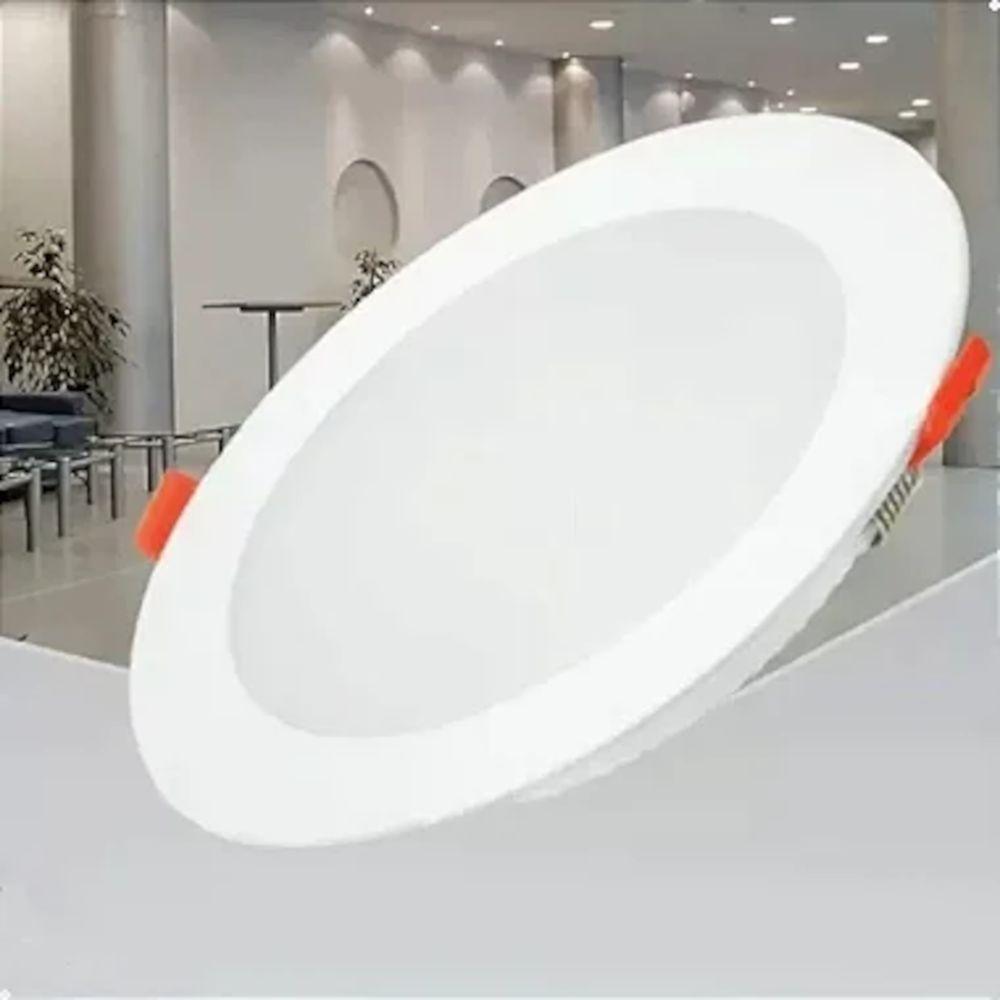 Luminária Plafon Painel Led Redondo 17cm 12w 6500k Lorben - 5