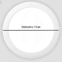 Luminária Plafon Painel Led Redondo 17cm 12w 6500k Lorben - 2