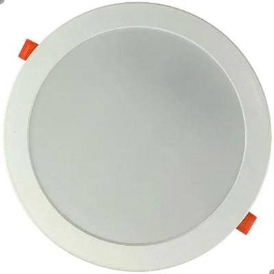 Luminária Plafon Redondo De Embutir 22x22cm 18w 3000k Lorben