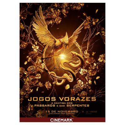 Pôster Jogos Vorazes: A Cantiga Dos Pássaros E Das Serpentes - Cinemark