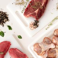 Tabua De Corte Média Em Poliestireno Bpa Free - Plasvale Branco - 2