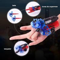 Luva Homem Aranha Brinquedo Infantil Lançador E Dispara Dard - 2