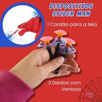 Luva Homem Aranha Brinquedo Infantil Lançador E Dispara Dard - 7