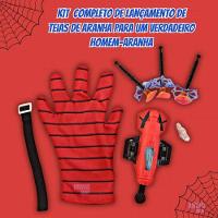 Luva Homem Aranha Brinquedo Infantil Lançador E Dispara Dard - 10
