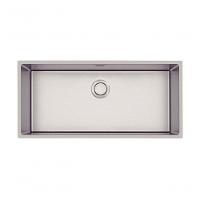 Cuba Tramontina Design Collection Quadrum 90 Em Inox Acabamento Acetinado E Válvula De 4 1-2" Com Escape - 1