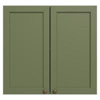 Armário Aéreo 70 Cm 2 Portas Rustic/verde Vik Madesa Rustic/verde Rustic/verde - 8