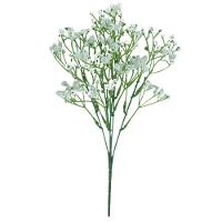 Buquê Flor Mosquitinho Verde E Branco 30cm - Mc Flores - 1