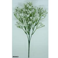 Buquê Flor Mosquitinho Verde E Branco 30cm - Mc Flores - 5