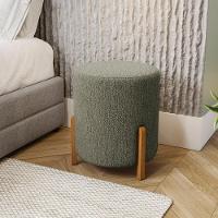 Puff Ravi Kappesberg Linho Verde Malva - 1