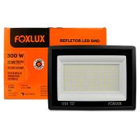 Kit 2 Refletor Led 300w 6500k Preto Bivolt Foxlux - 2
