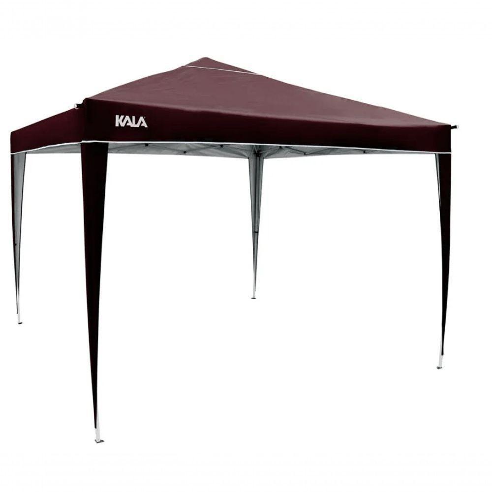 Tenda Gazebo Dobrável 3x3 Sanf Praia Jardim Campo Marro Kala - 1