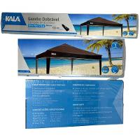 Tenda Gazebo Dobrável 3x3 Sanf Praia Jardim Campo Marro Kala - 5