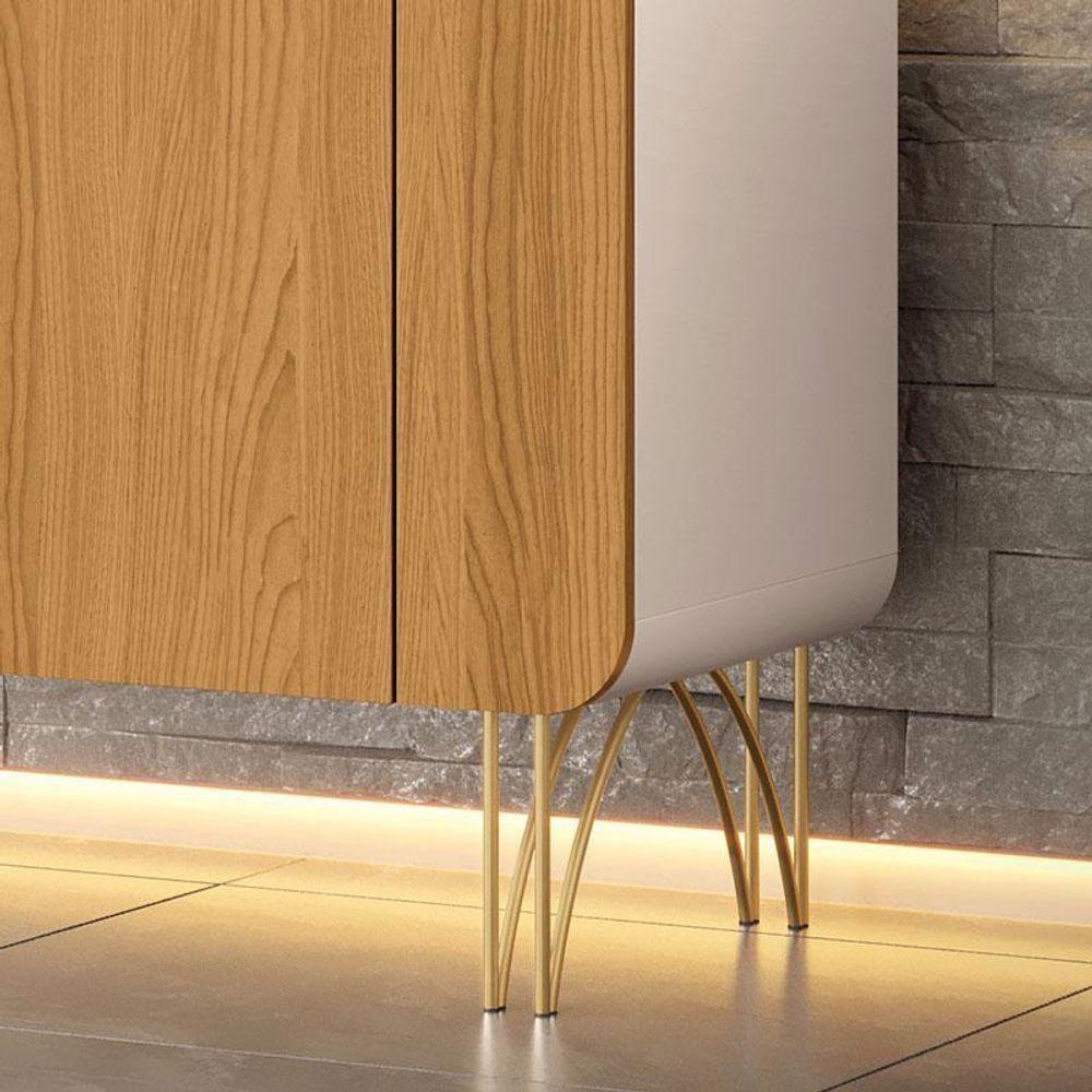 Buffet Benvenuto Off White Cinamomo - Hb Móveis - 4