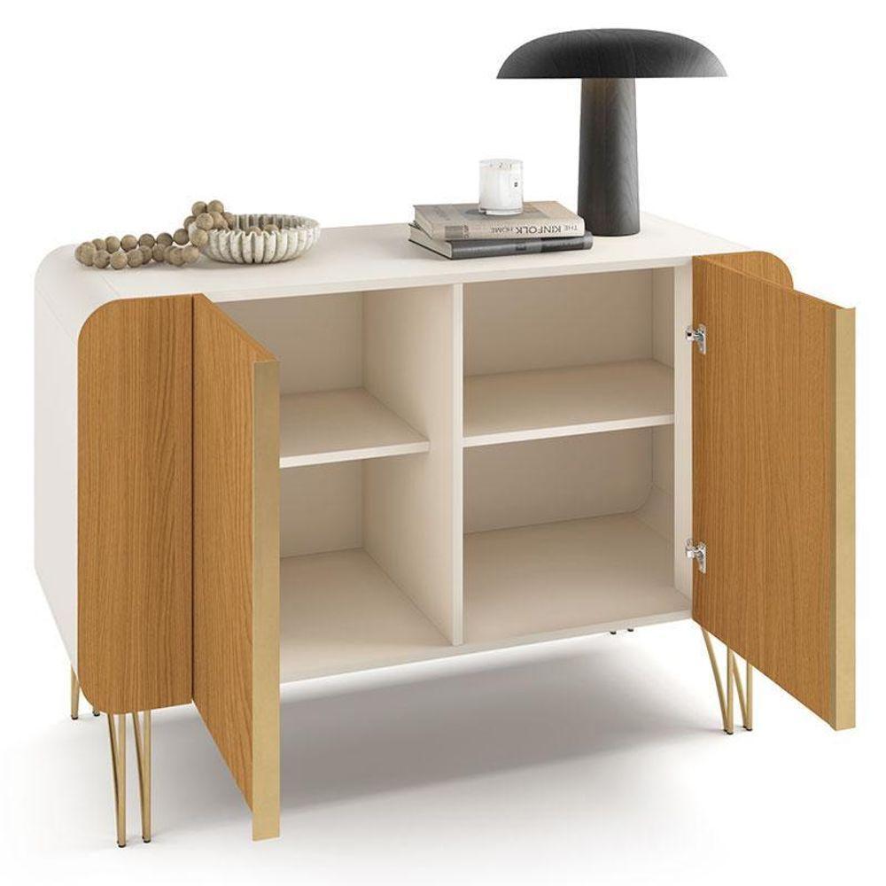 Buffet Benvenuto Off White Cinamomo - Hb Móveis - 6
