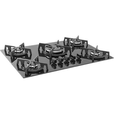 Cooktop Suggar 5B Ferro Fundido Vidro Preto Bivolt Fg5305Fvp