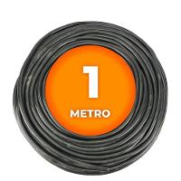 Cabo Pp Preto 4 Vias (4x2,50mm) 100% Cobre 1 Metro - 1