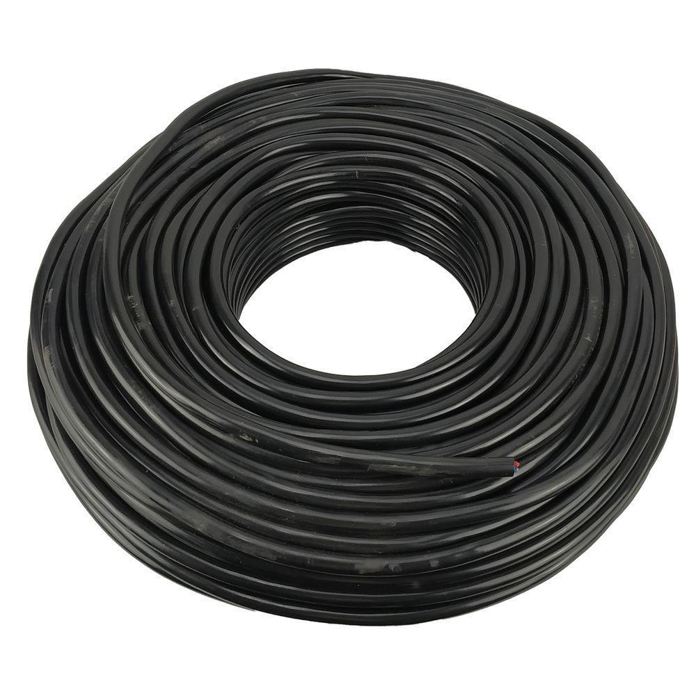 Cabo Pp Preto 4 Vias (4x2,50mm) 100% Cobre 10 Metros - 2