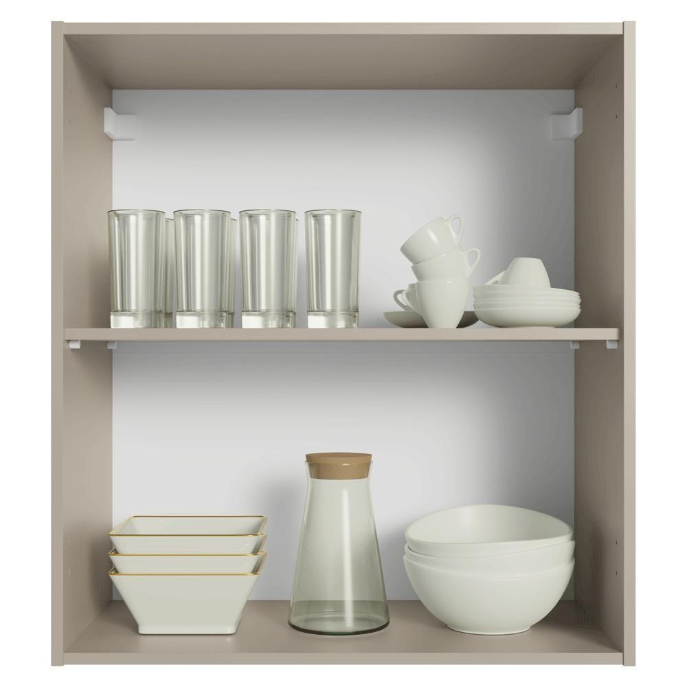 Armário Aéreo 60 Cm 1 Porta Nice Madesa Crema - 6