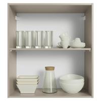 Armário Aéreo 60 Cm 1 Porta Nice Madesa Crema - 6