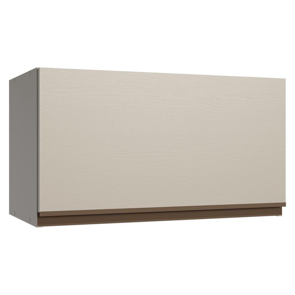 Armário Aéreo 60 Cm 1 Porta Basculante Nice Madesa Crema - 1