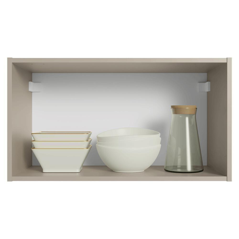 Armário Aéreo 60 Cm 1 Porta Basculante Nice Madesa Crema - 5