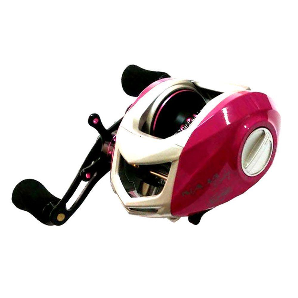 Carretilha Para Pesca Maruri Naja Lady 10r Lado Da Manivela Direita - 5