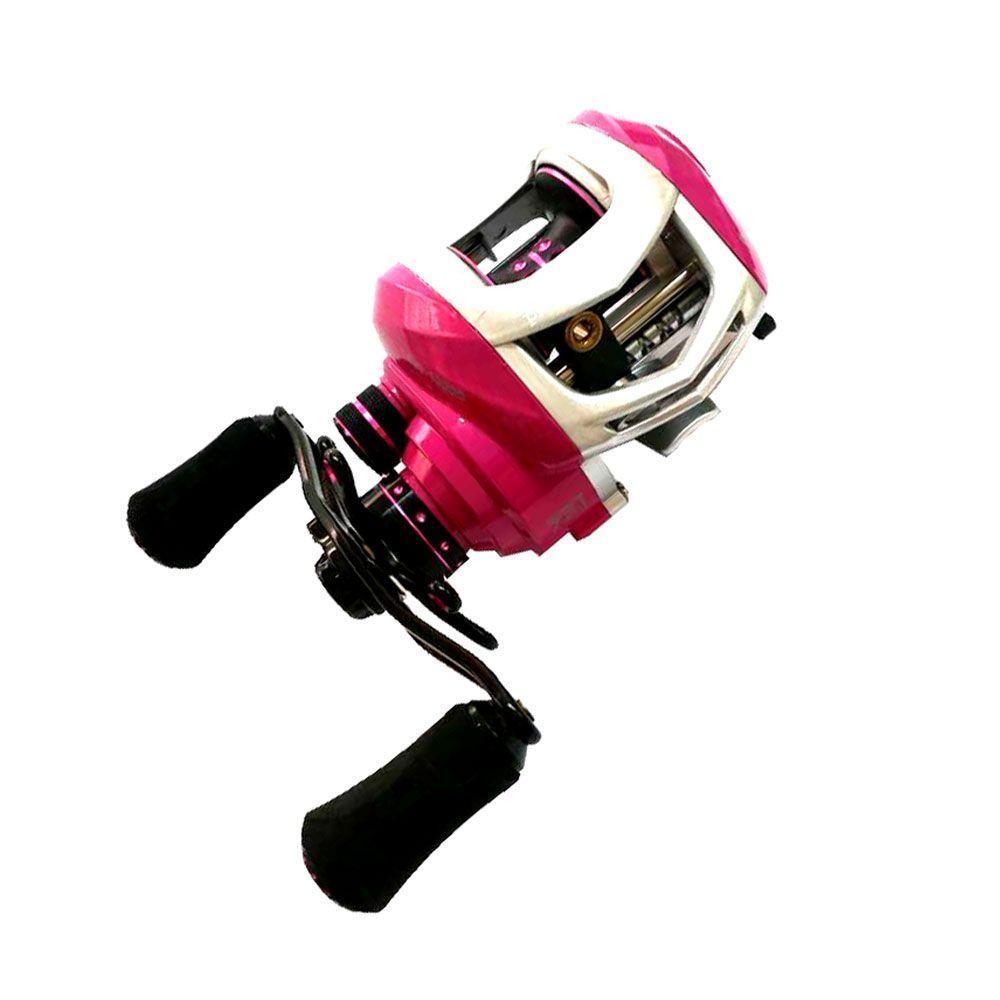 Carretilha Para Pesca Maruri Naja Lady 10r Lado Da Manivela Direita - 8