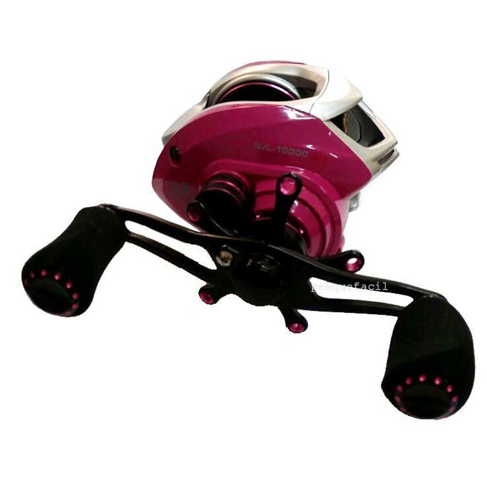 Carretilha Para Pesca Maruri Naja Lady 10r Lado Da Manivela Direita - 9