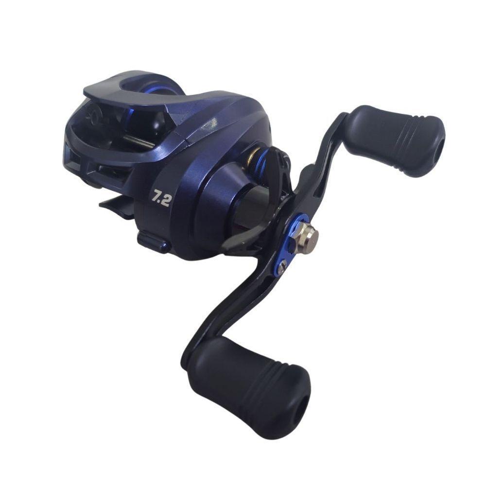 Carretilha Para Pesca Cw Super 6r Cor Vermelha Manivela Direita - 3