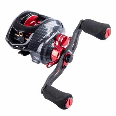 Carretilha Para Pesca Maruri Naja Carbon 12r Lado Da Manivela Esquerda