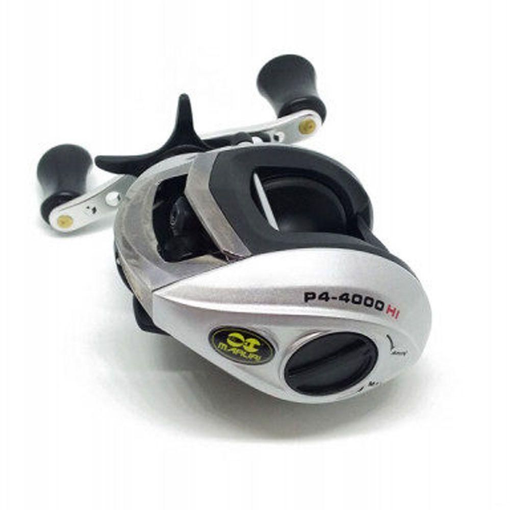 Carretilha Para Pesca Maruri P4 4 Rolamentos Lado Da Manivela Esquerda - 4