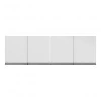 Armário P/cozinha Gabinete Andreia 160cm Ajl Móveis Cor Preto - 1