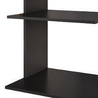 Suporte Micro-ondas E Forno Armário Aéreo 60cm Turim Z34 Preto - Mpozenato - 5