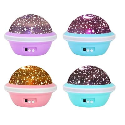 Luminaria Abajur Projetor Star Master Estrelas Lua Ceu Estrelado Globo Noite Romantica Infantil Quarto Bebe Crianca Adul